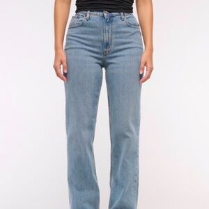 Abercrombie & Fitch Light Blue High Rise Jeans